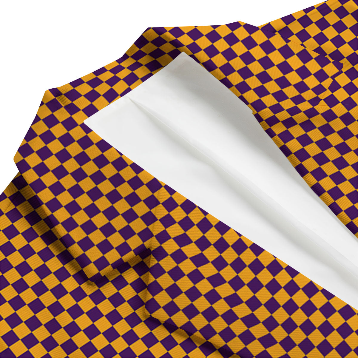 Checked Halloween Print Pattern Men's Blazer-grizzshop