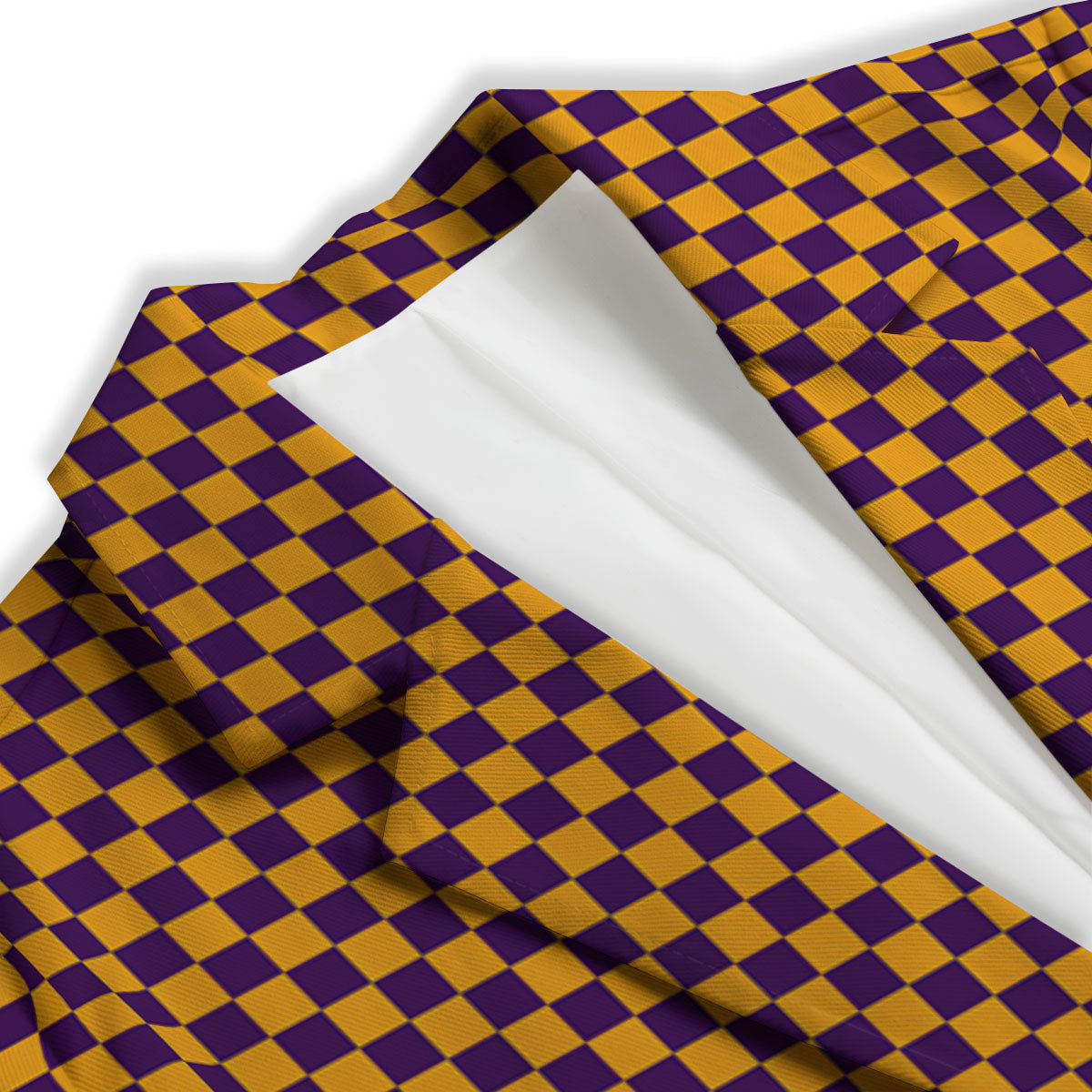 Checked Halloween Print Pattern Women's Blazer-grizzshop