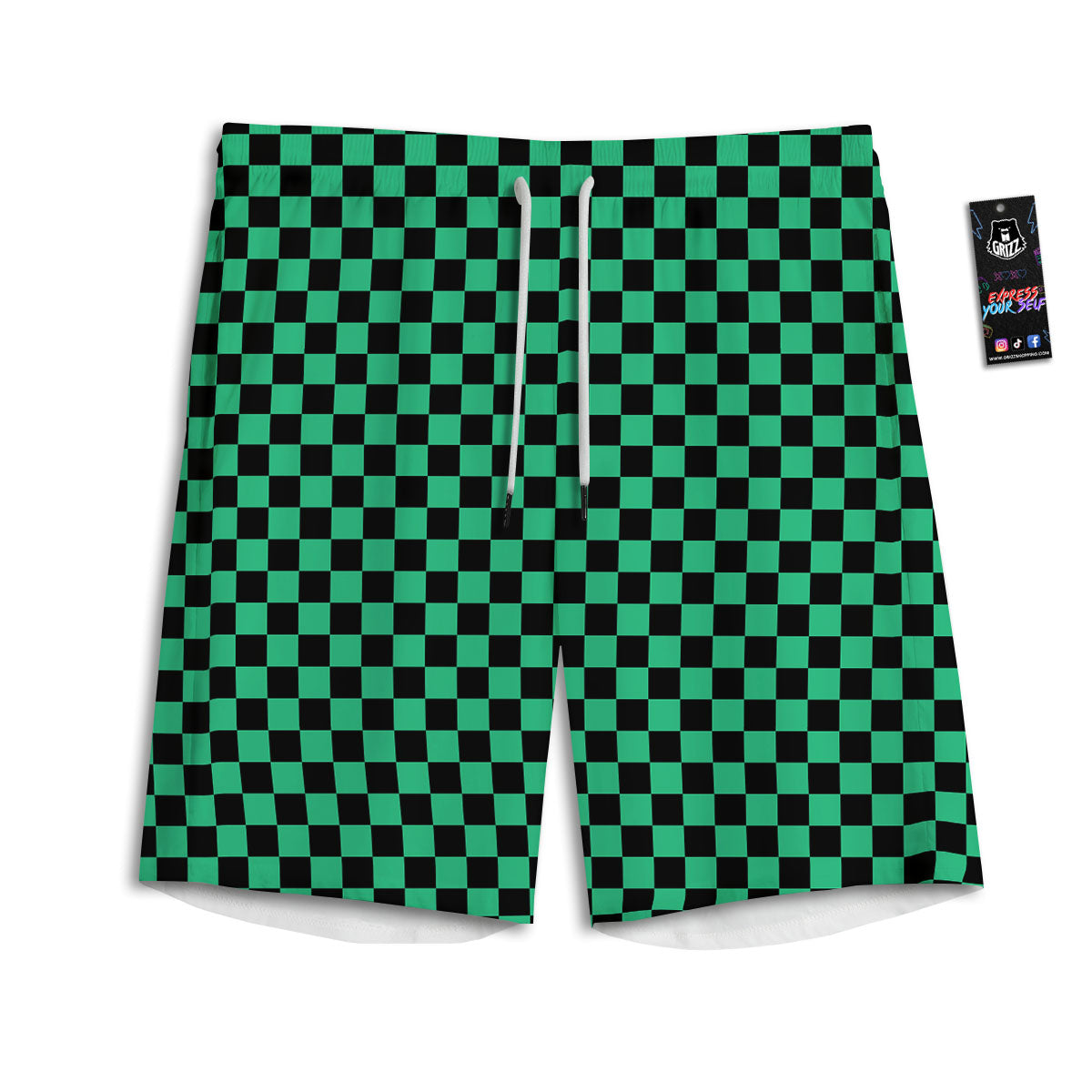 Carmen Frida Kahlo Magdalena Print Men's Athletic Shorts