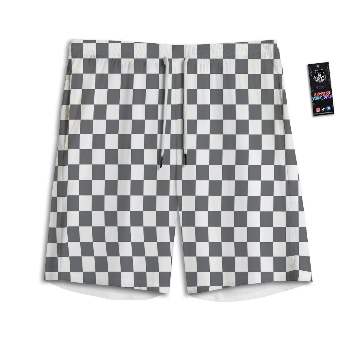 Carrot Little Print Pattern Men's Athletic Shorts