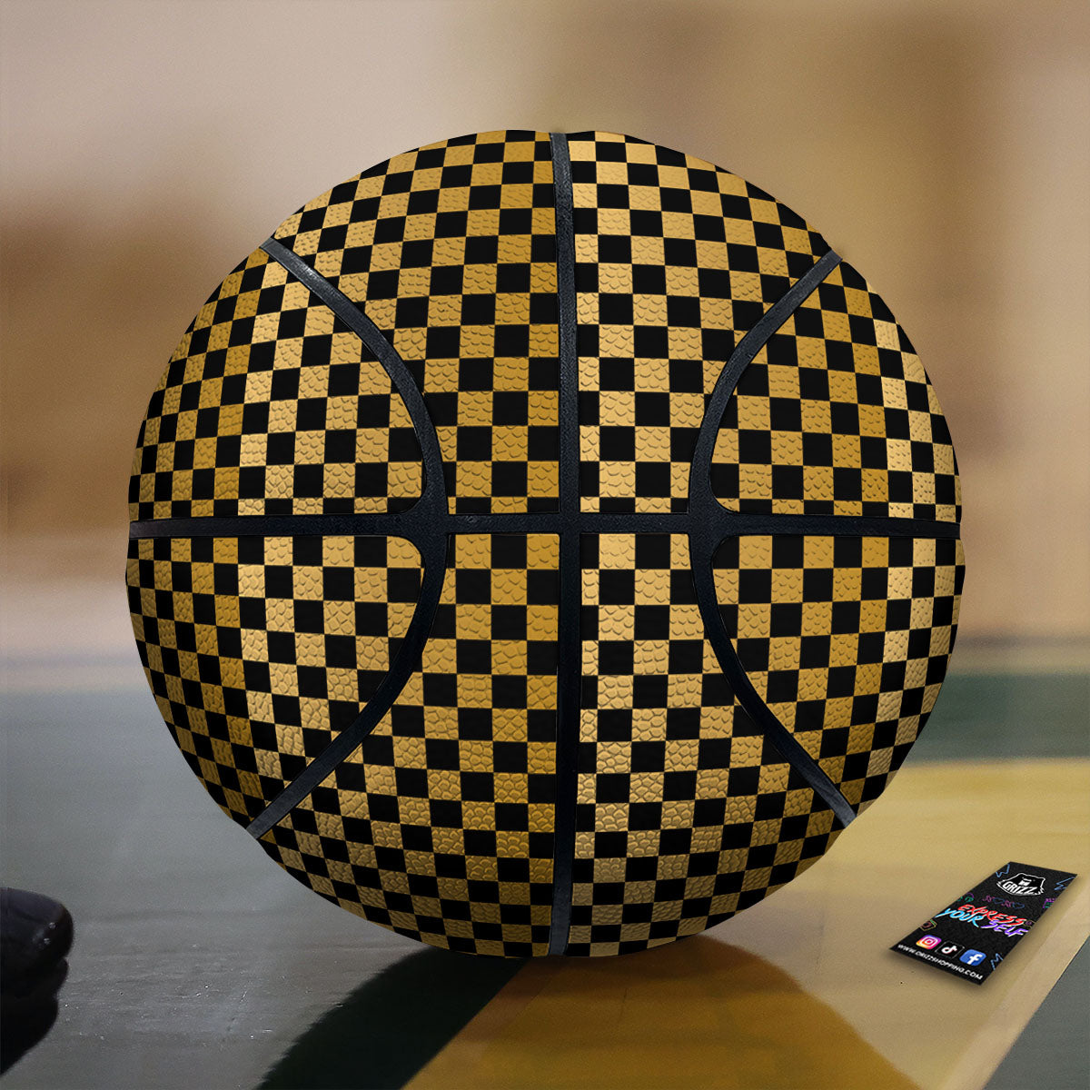 Cardiogram Heartbeat Print Basketball