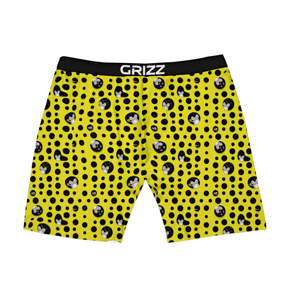 Cheese Cartoon Print Pattern Boxer Briefs-grizzshop