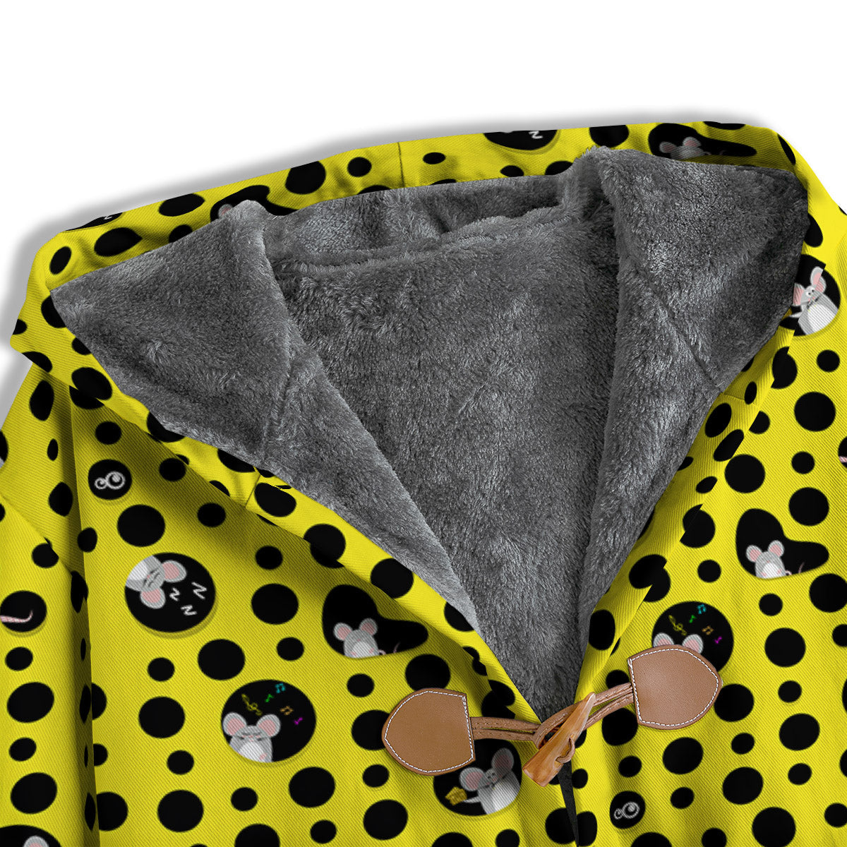 Cheese Cartoon Print Pattern Men's Windbreaker Jacket-grizzshop