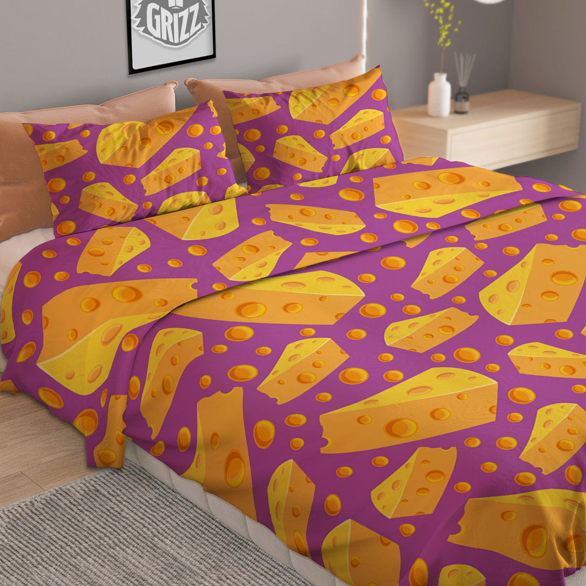 Camouflage Tiger Stripe Print Pattern Duvet Cover Bedding Set