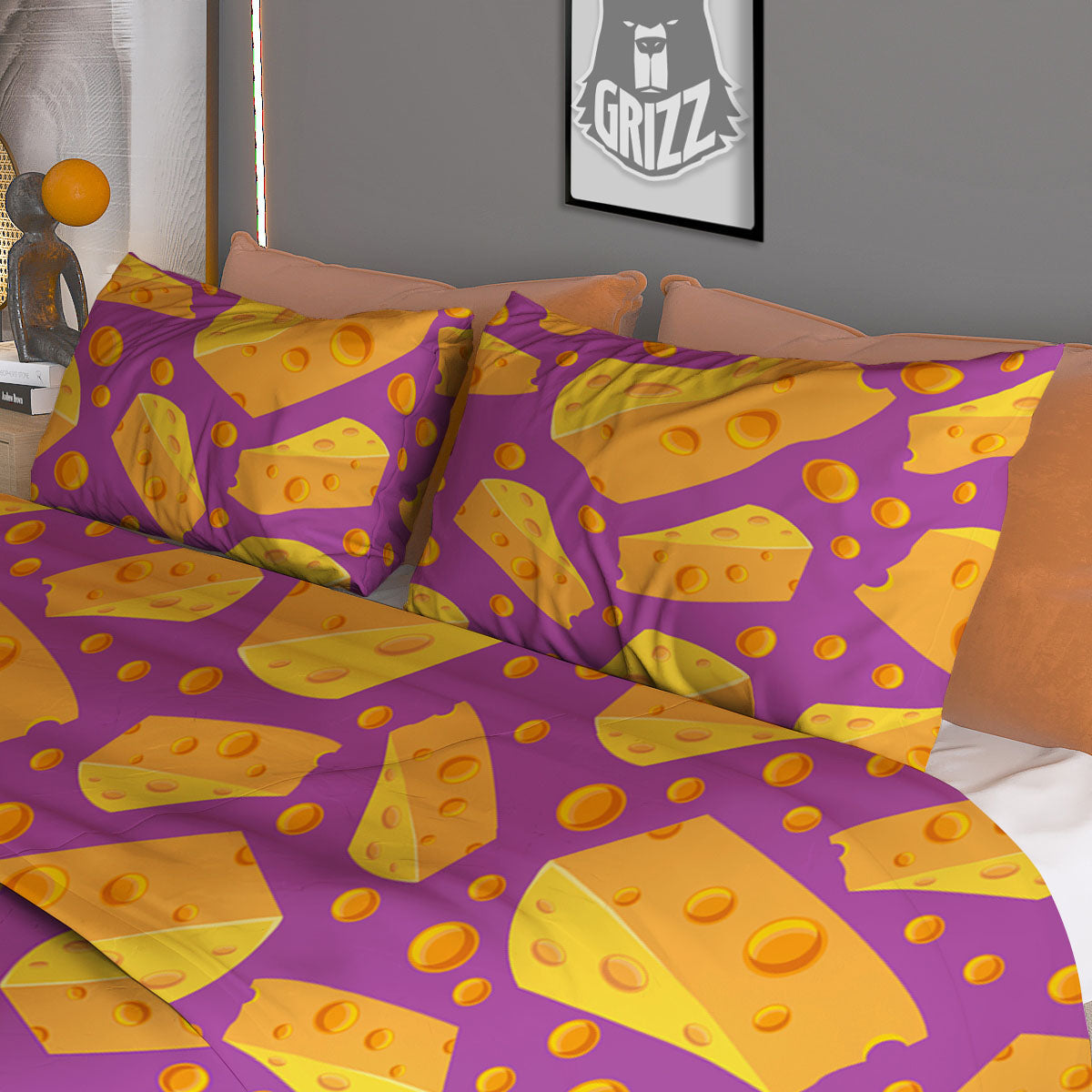 Camouflage Tiger Stripe Print Pattern Duvet Cover Bedding Set