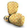 Cheese Print Pattern Boxing Gloves-grizzshop