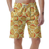 Cheese Print Pattern Men's Shorts-grizzshop