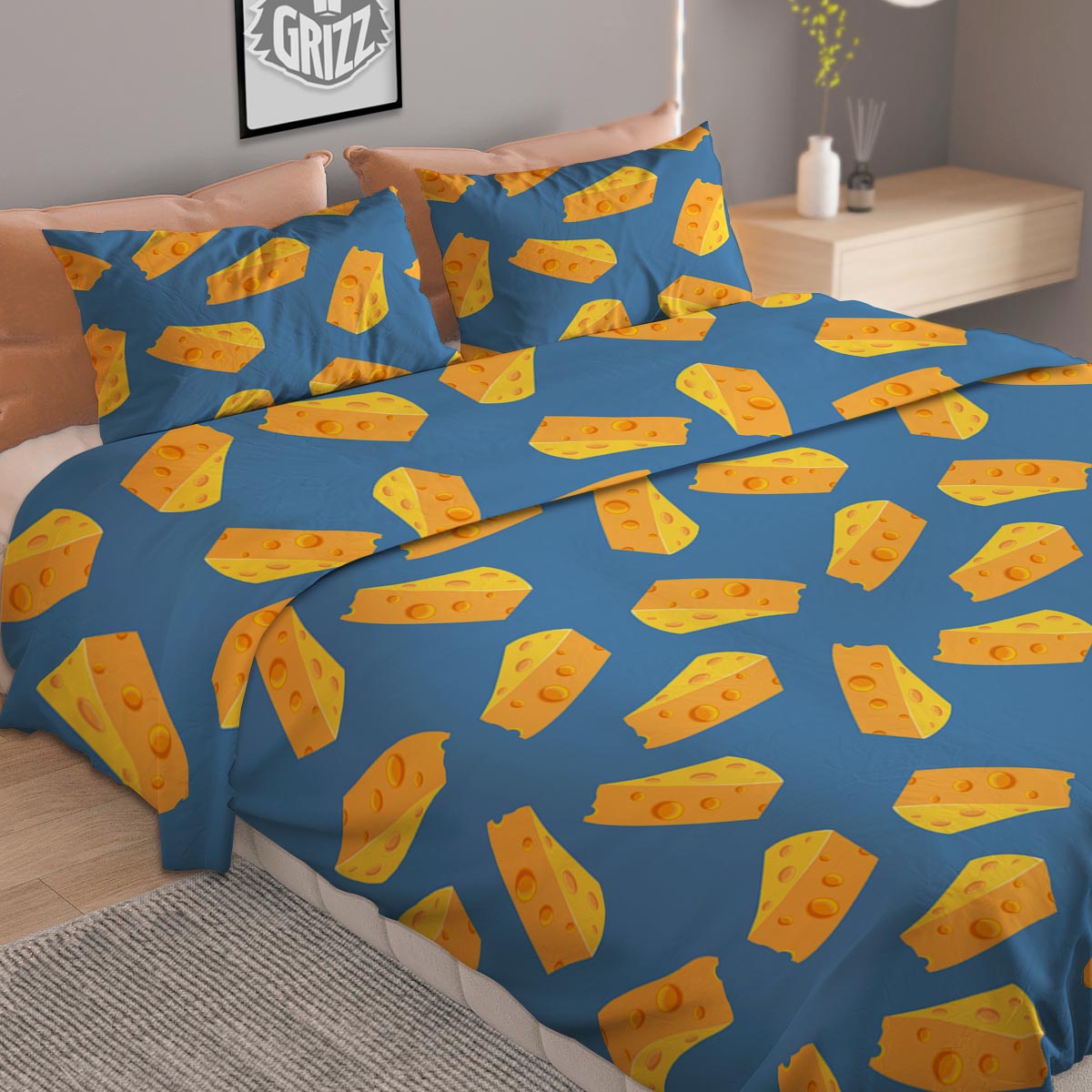 Camouflage White Snow Print Pattern Duvet Cover Bedding Set