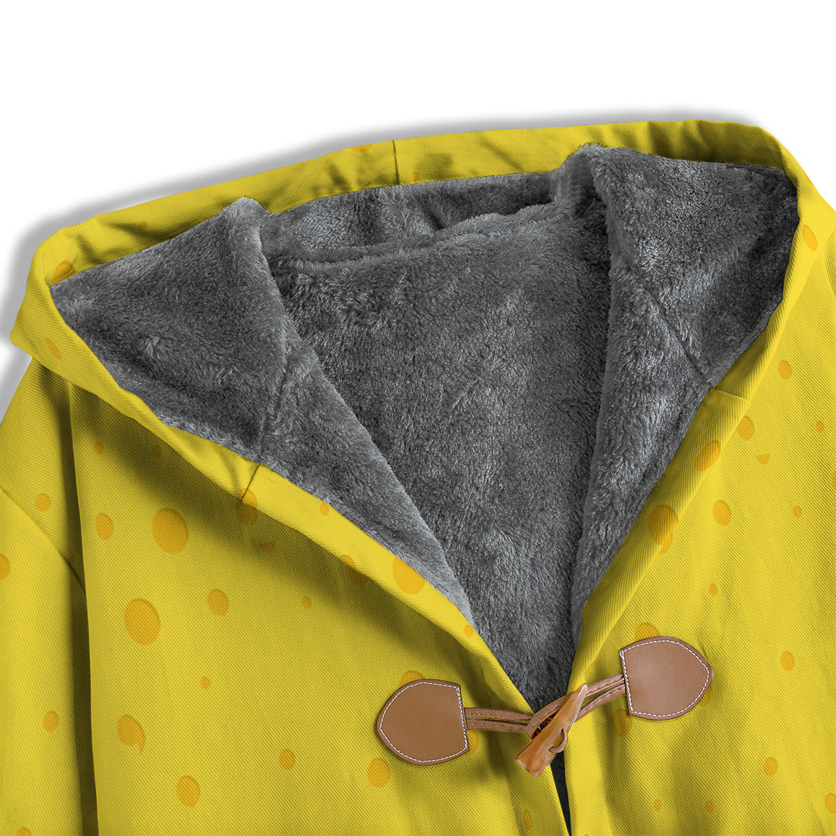 Cheese Yellow Print Pattern Men's Windbreaker Jacket-grizzshop
