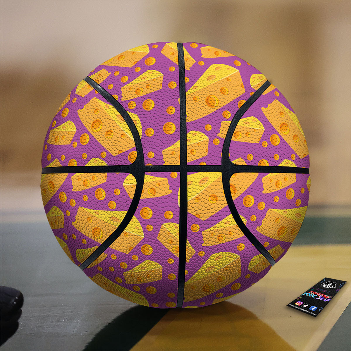 Camouflage Tiger Stripe Print Pattern Basketball