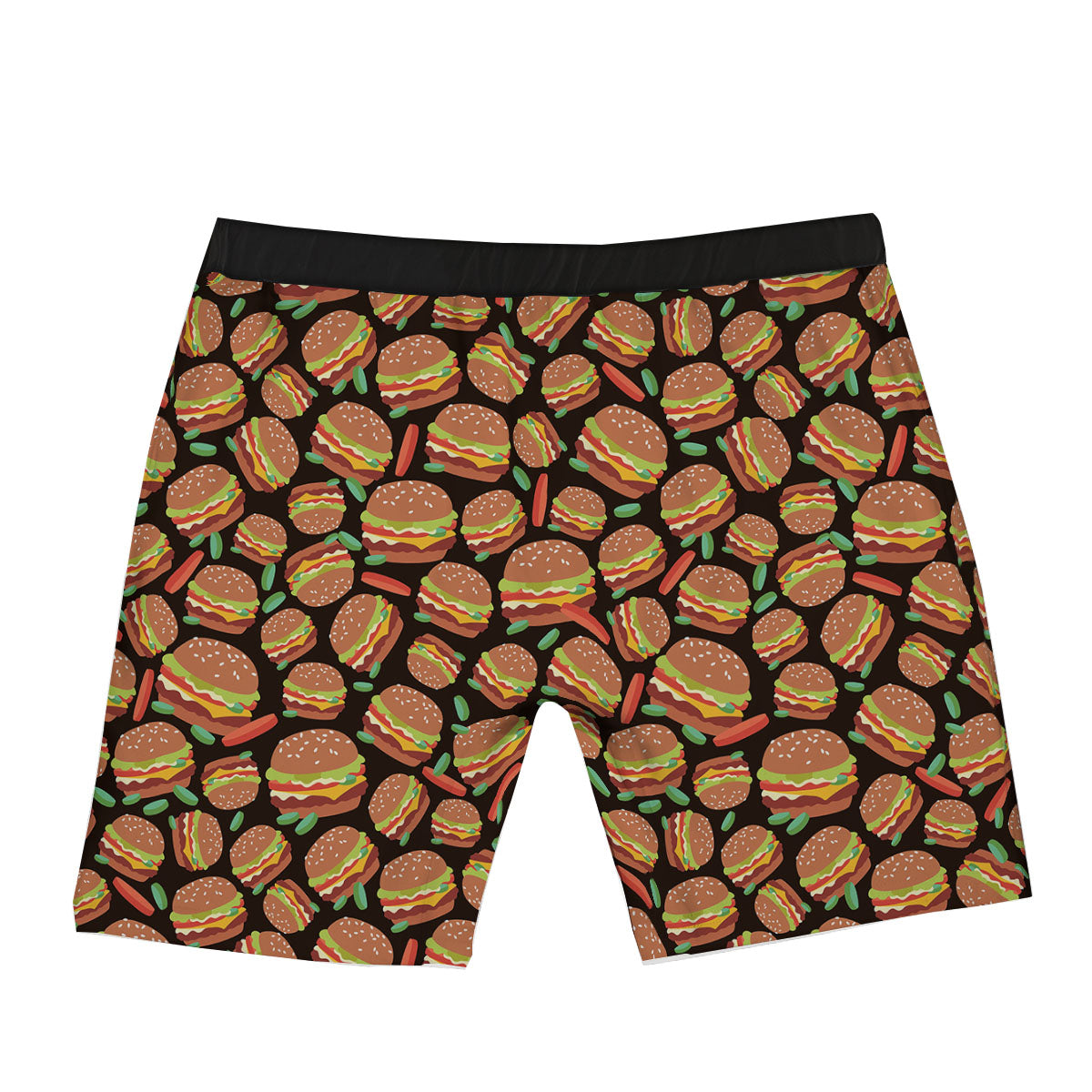 Cheeseburger Print Pattern Boxer Briefs-grizzshop