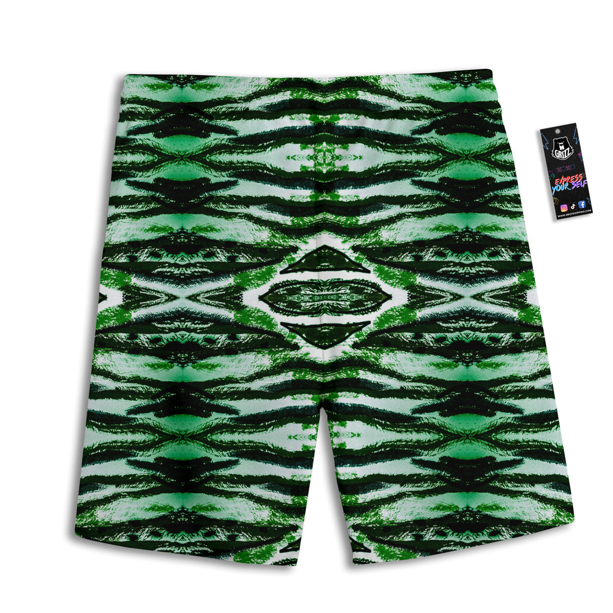 Carrot Print Pattern Men's Athletic Shorts