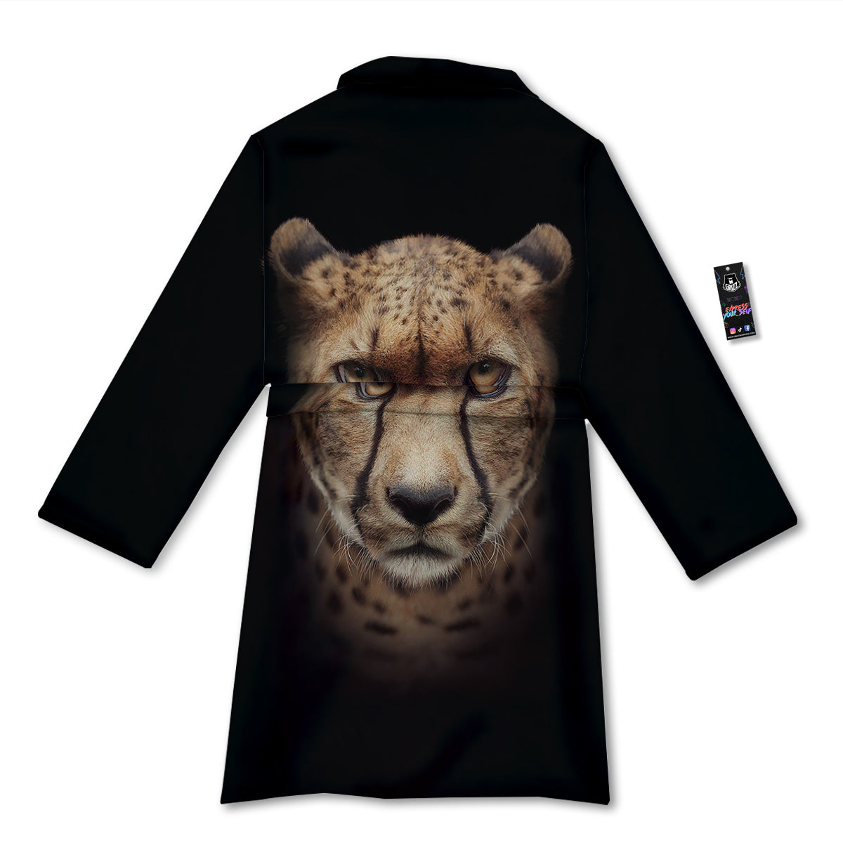 Cheetah Print Bathrobe-grizzshop