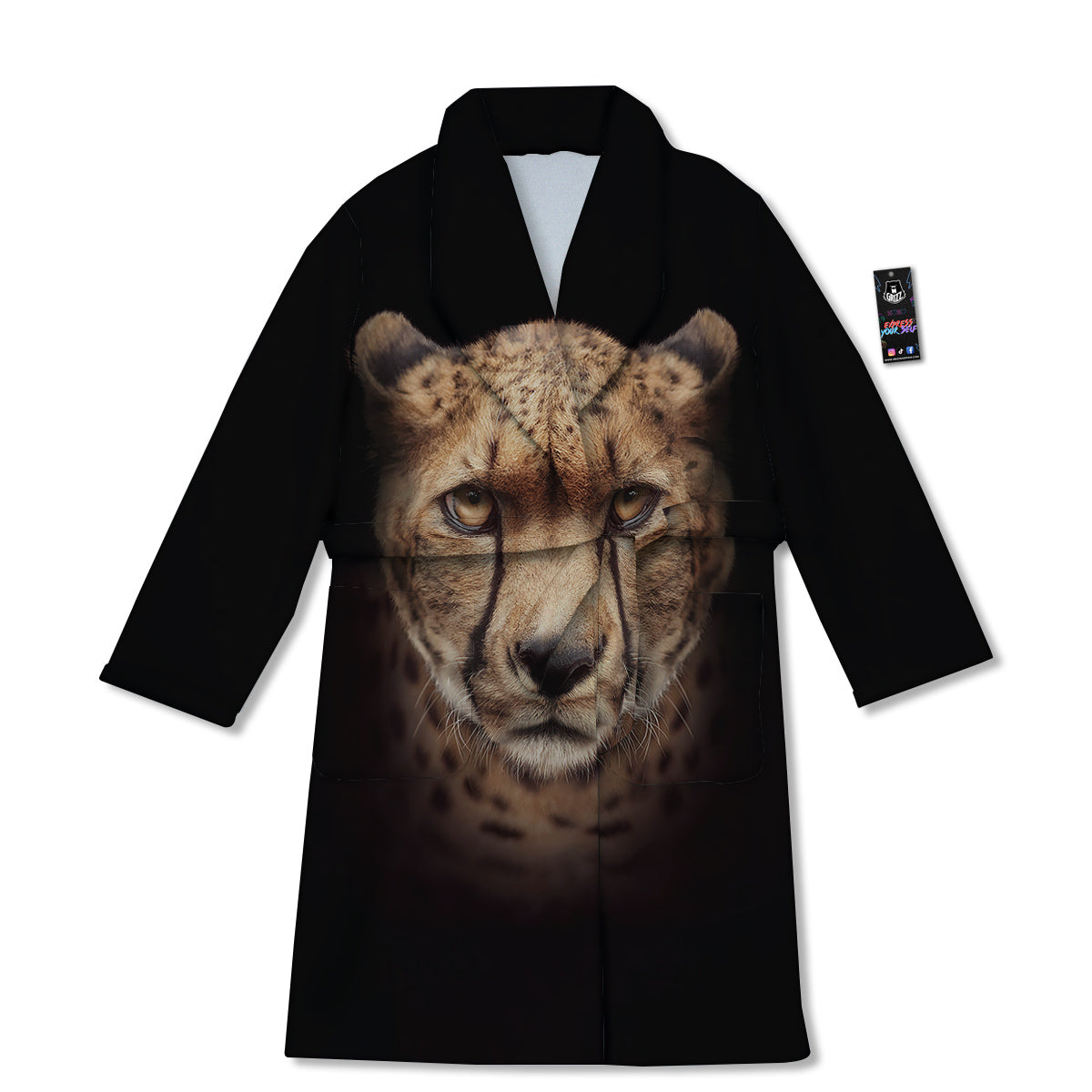 Cheetah Print Bathrobe-grizzshop