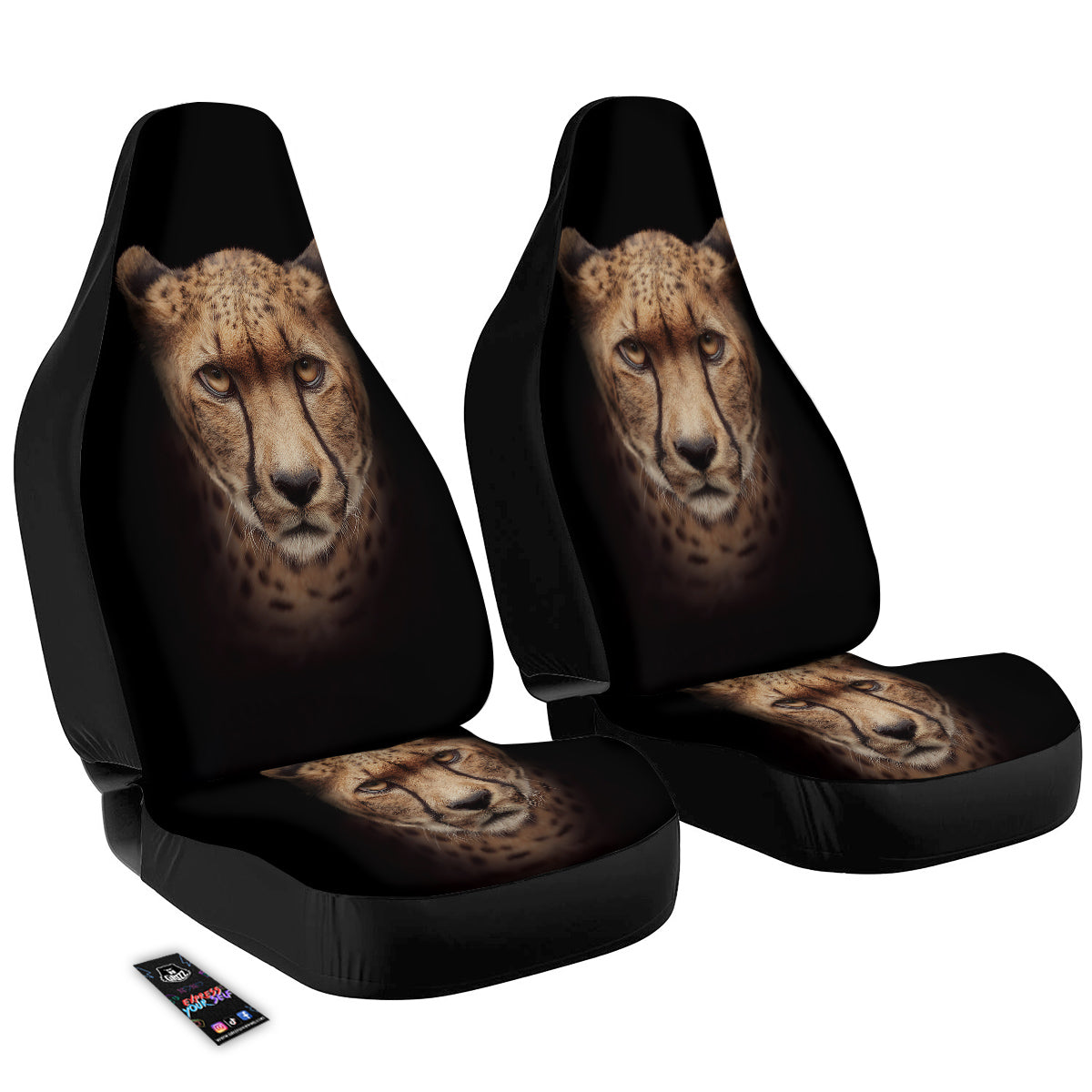 Cheetah Print Car Seat Covers-grizzshop