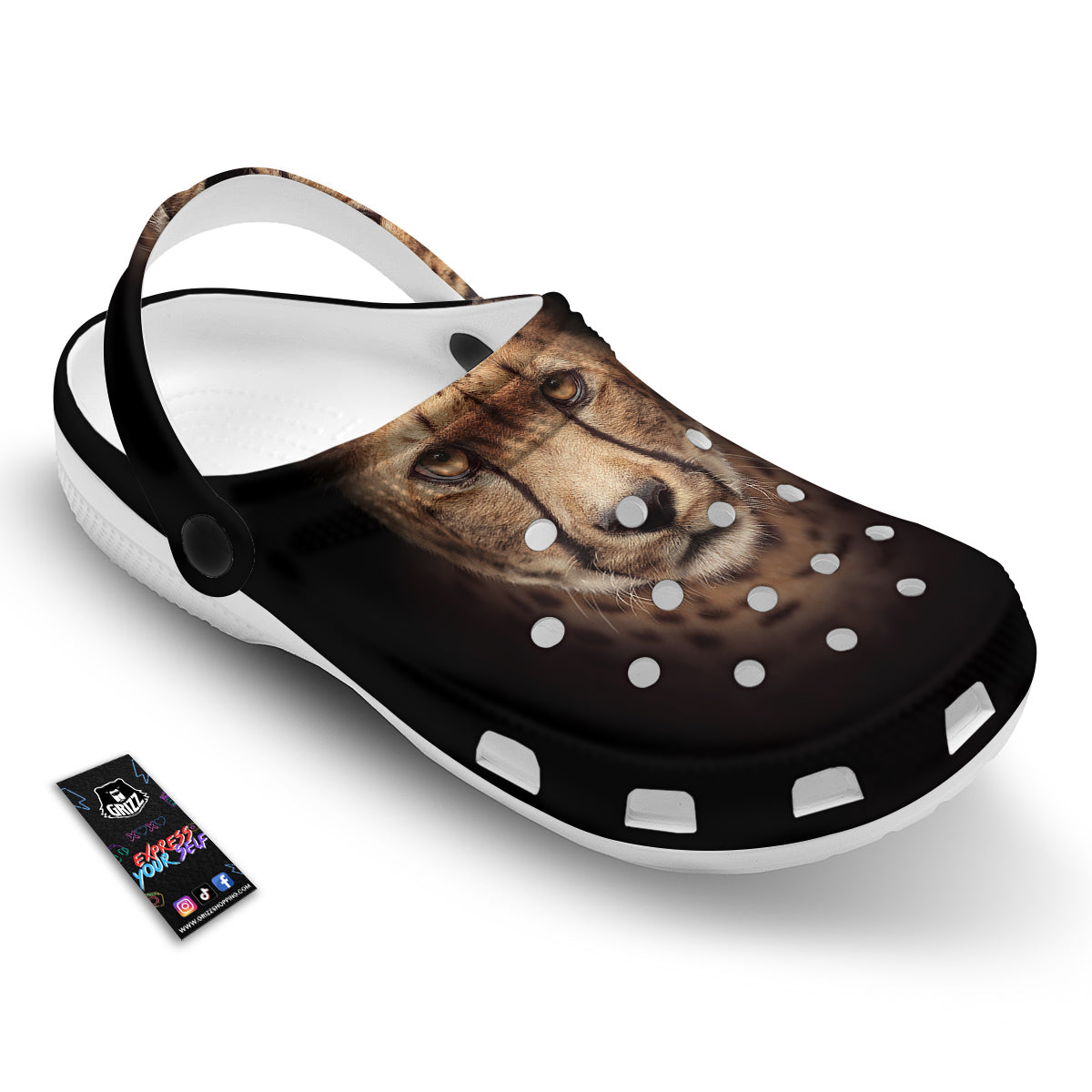 Cheetah Print Clog-grizzshop