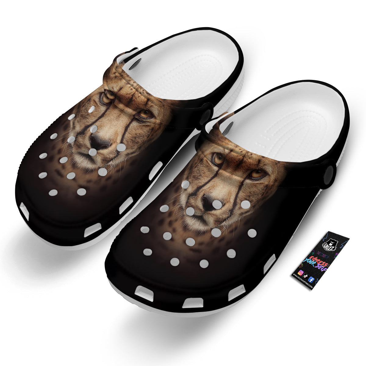 Cheetah Print Clog-grizzshop