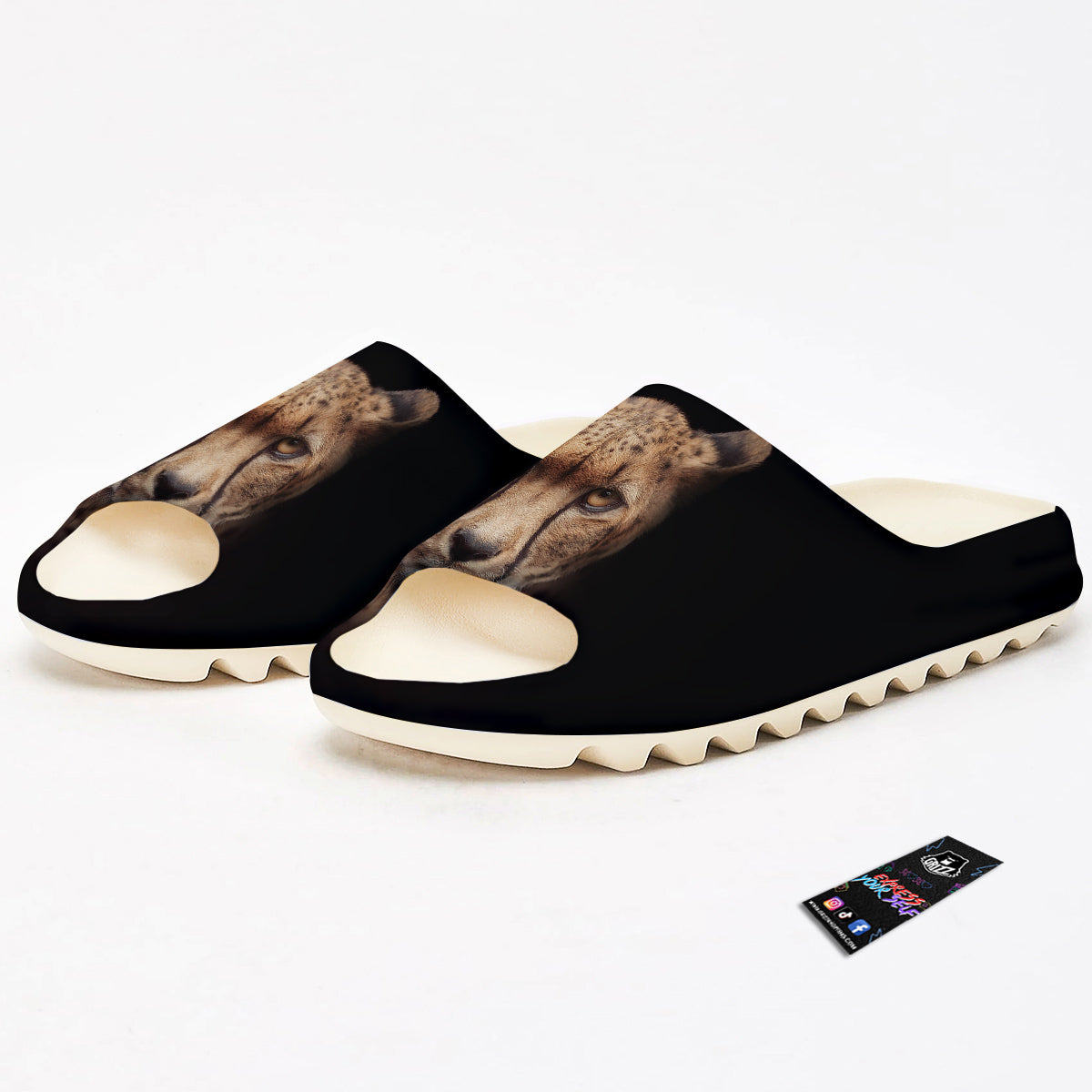 Cheetah Print Sandals-grizzshop