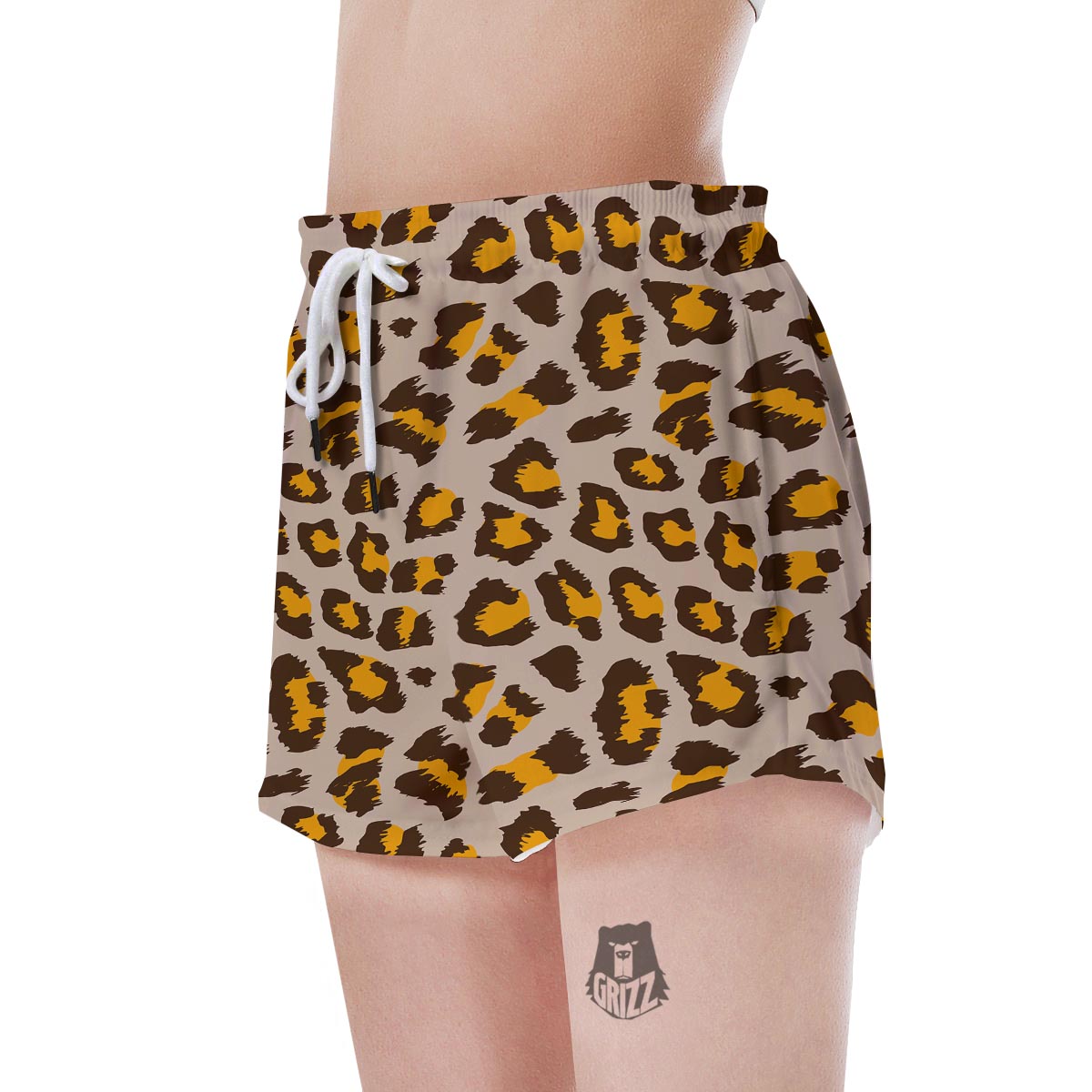 Cheetah Print Women's Shorts-grizzshop
