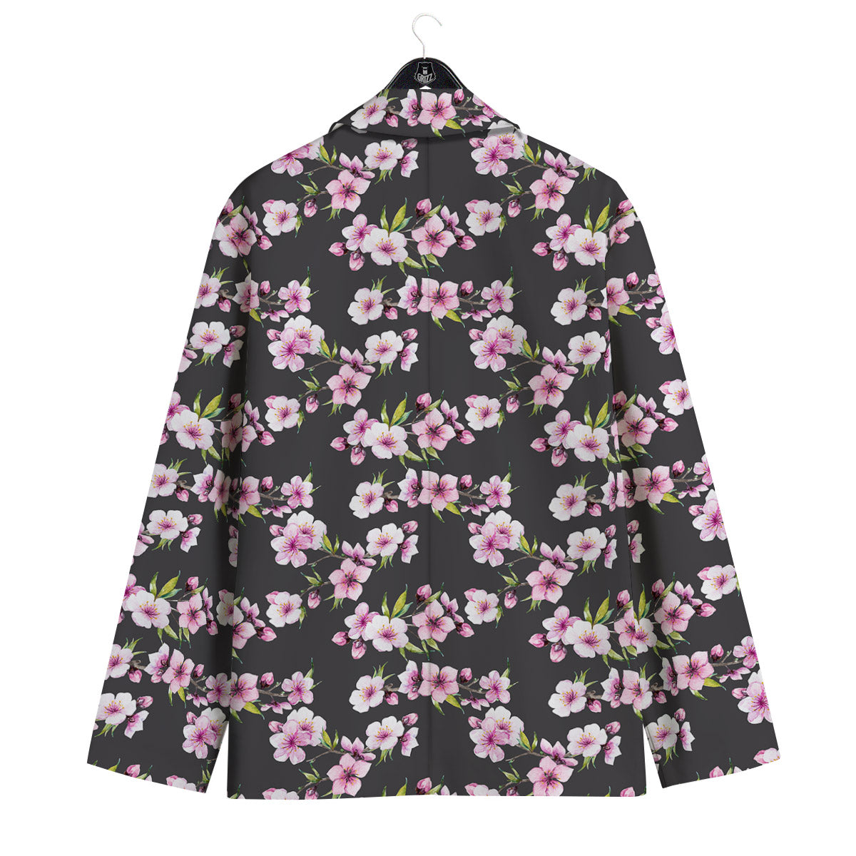 Cherry Blossom Chinese Print Pattern Men's Sport Coat-grizzshop