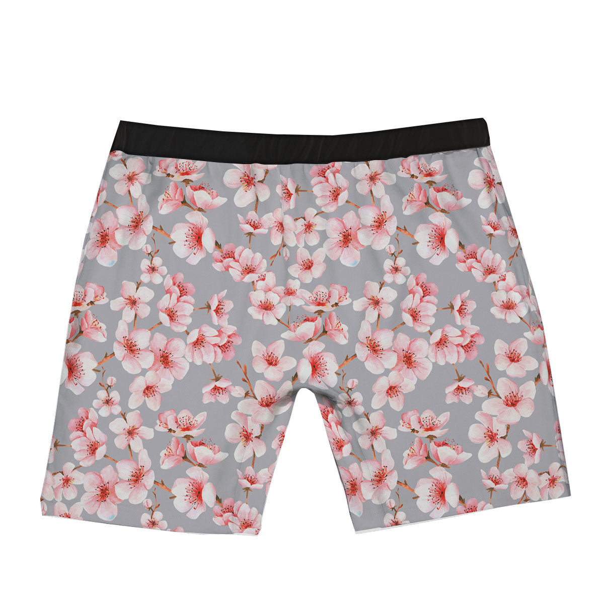 Cherry Blossom Japanese Print Pattern Boxer Briefs-grizzshop