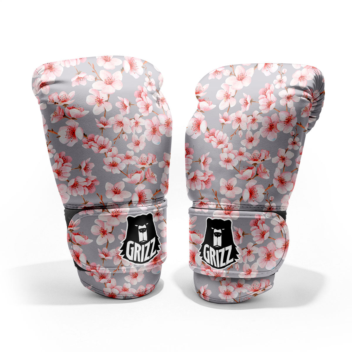 Cherry Blossom Japanese Print Pattern Pro Boxing Glove