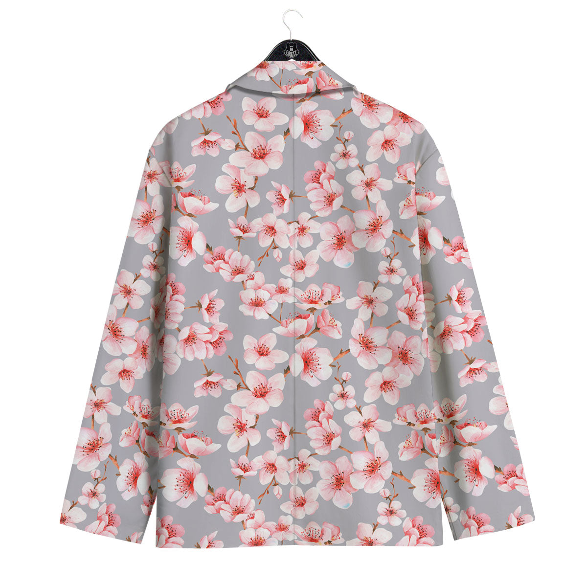 Cherry Blossom Pink Sakura Print Pattern Men's Sport Coat-grizzshop
