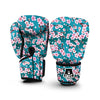 Cherry Blossom Print Boxing Gloves-grizzshop