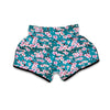 Cherry Blossom Print Muay Thai Boxing Shorts-grizzshop