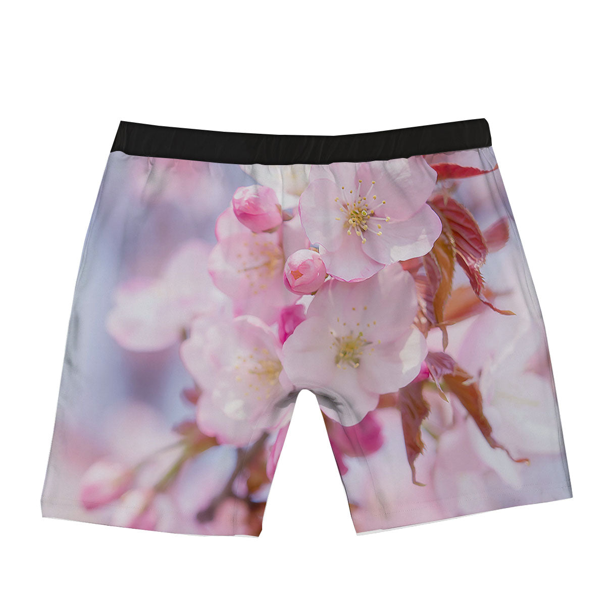 Cherry Blossom Sakura Flower Print Boxer Briefs-grizzshop
