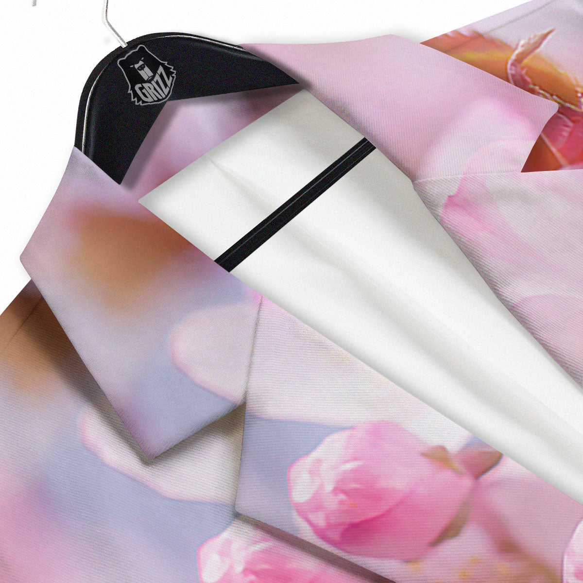 Cherry Blossom Sakura Flower Print Men's Sport Coat-grizzshop