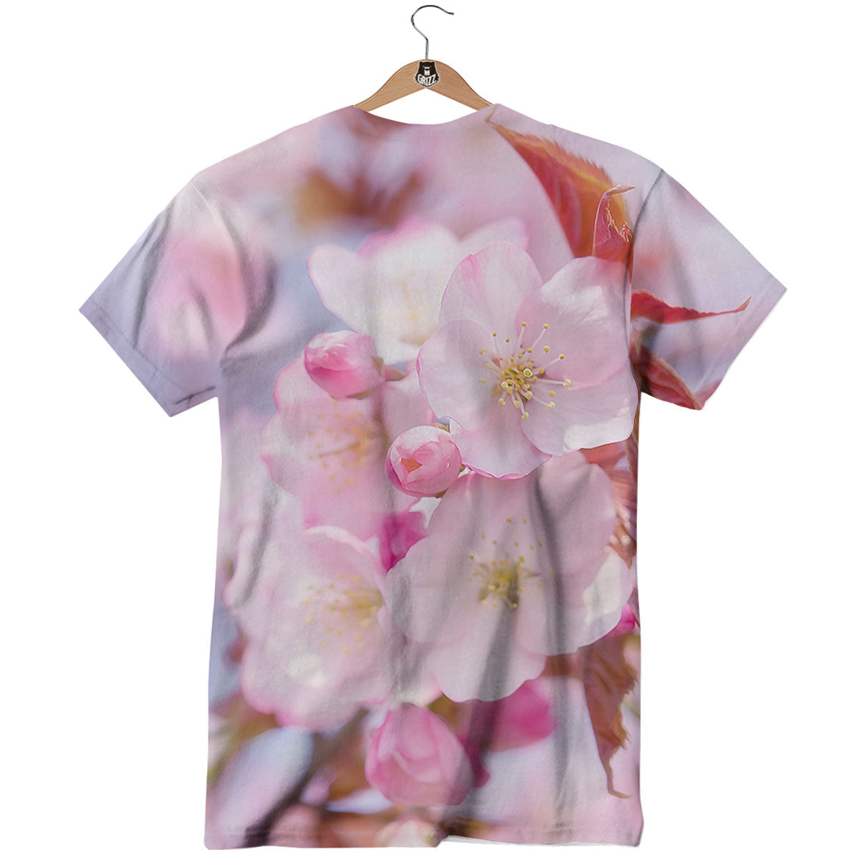 Cherry Blossom Sakura Flower Print T-Shirt-grizzshop