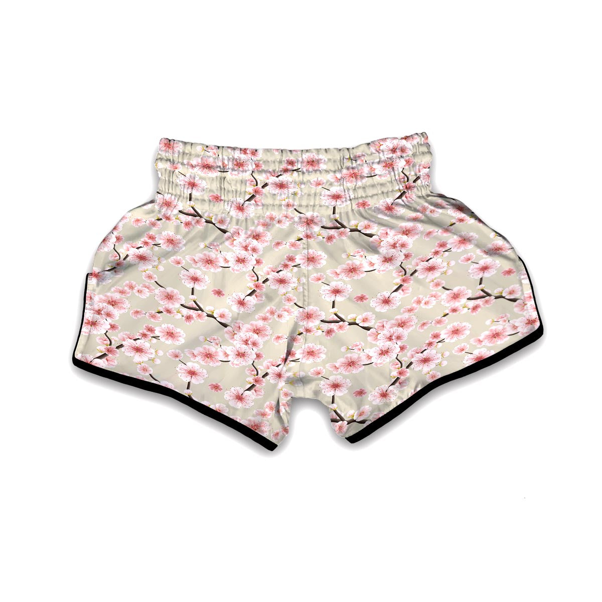 Cherry Blossom Sakura Muay Thai Boxing Shorts-grizzshop