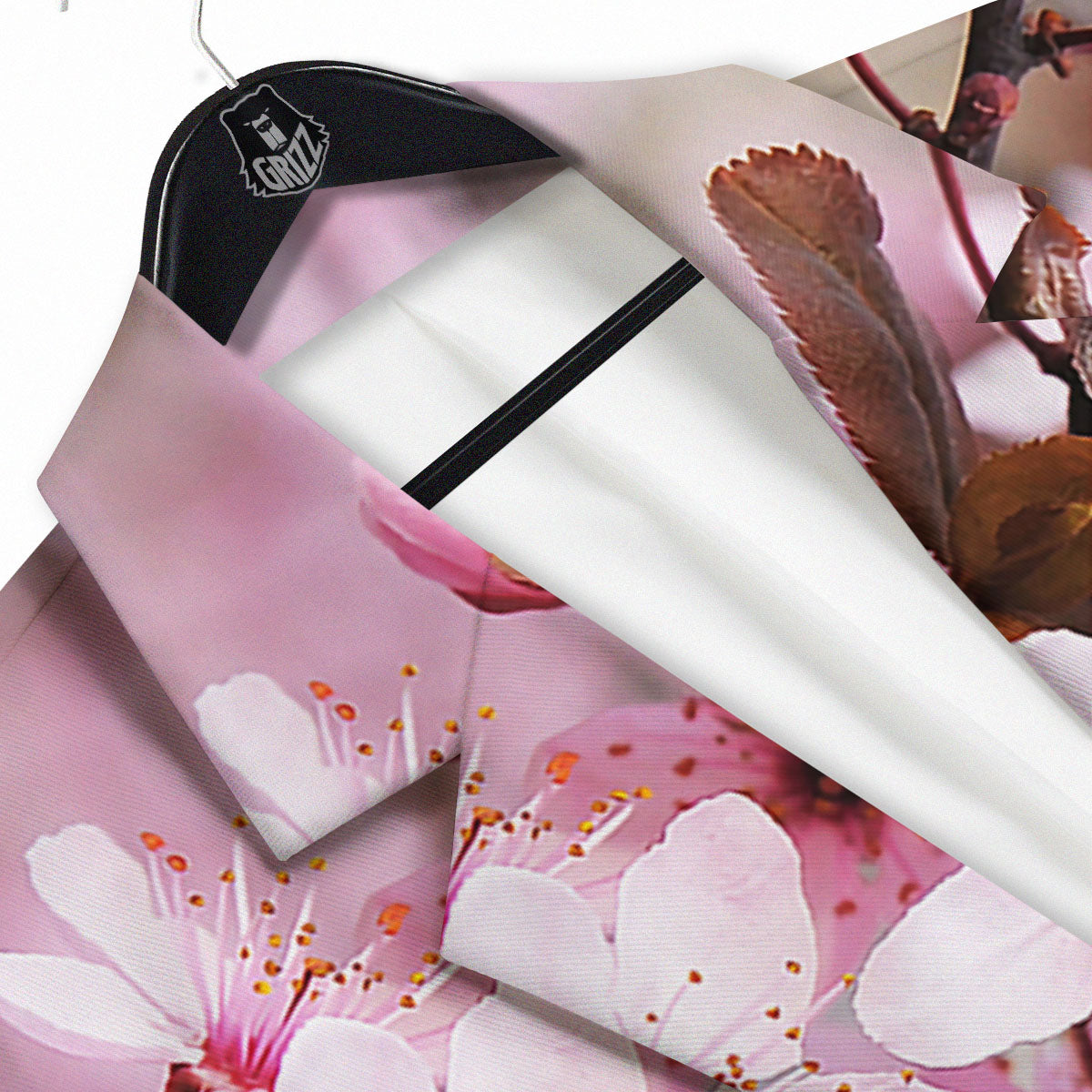 Cherry Blossom Sakura Print Men's Sport Coat-grizzshop