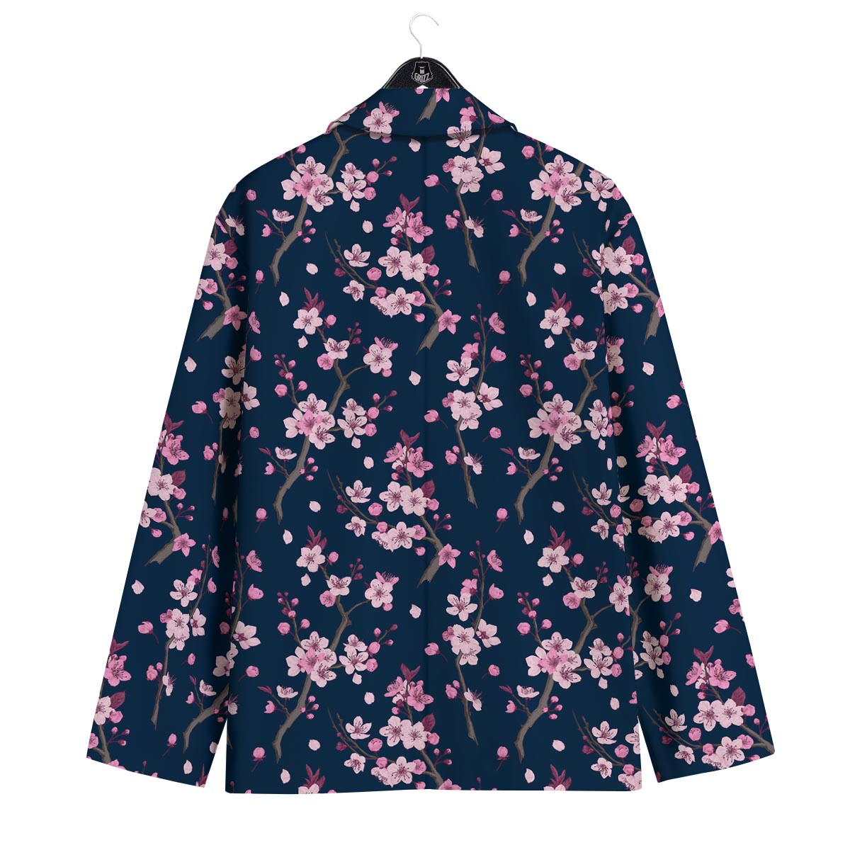 Cherry Blossom Sakura Print Pattern Men's Sport Coat-grizzshop