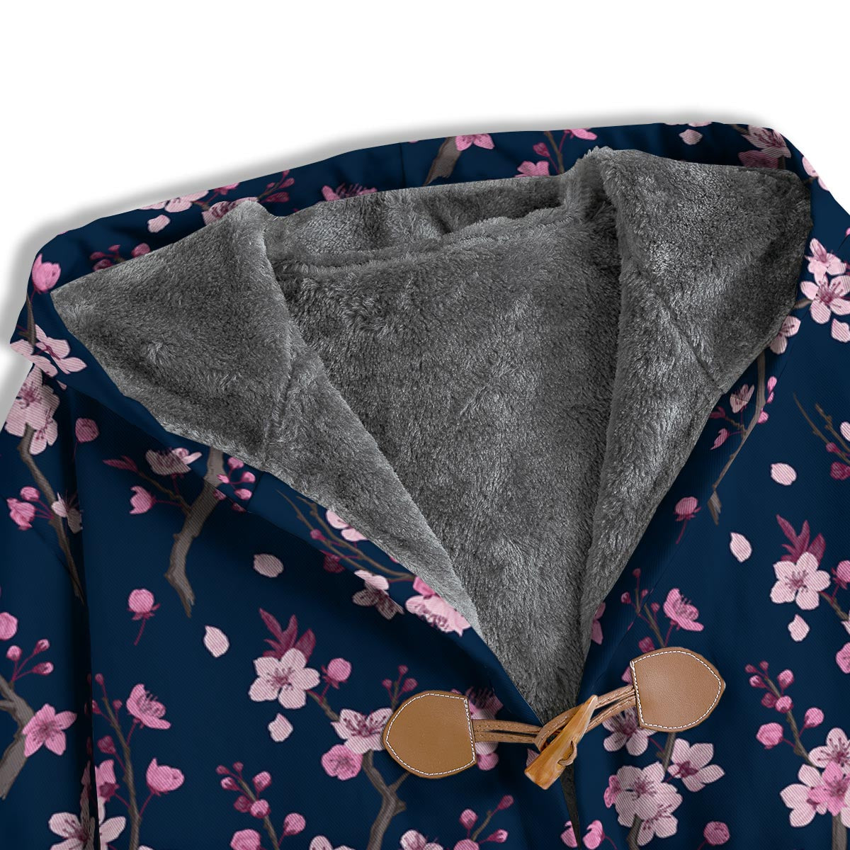 Cherry Blossom Sakura Print Pattern Men's Windbreaker Jacket-grizzshop