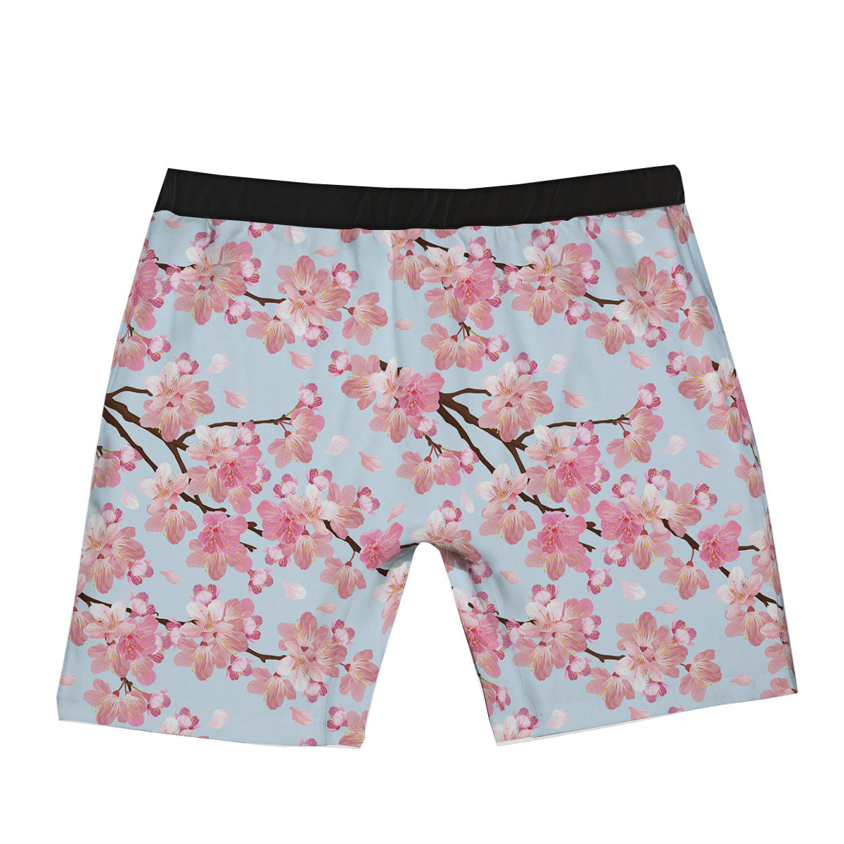 Cherry Blossom Tree Japanese Print Pattern Boxer Briefs-grizzshop