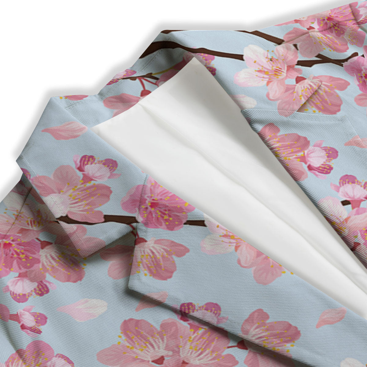 Cherry Blossom Tree Japanese Print Pattern Women's Blazer-grizzshop