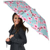 Cherry Blossom White Print Pattern Umbrella-grizzshop