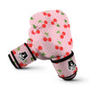 Cherry Heart Dot Pattern Print Boxing Gloves-grizzshop