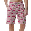 Cherry Pattern Print Men's Shorts-grizzshop