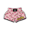 Cherry Pattern Print Muay Thai Boxing Shorts-grizzshop