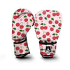 Cherry Print Pattern Boxing Gloves-grizzshop