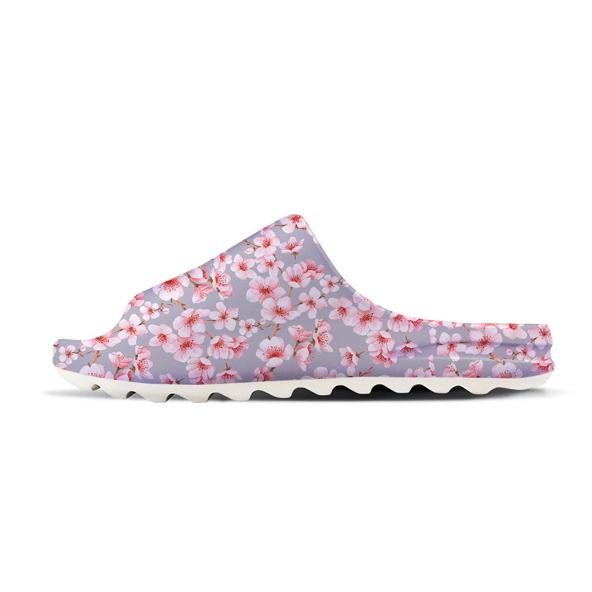 Cherry Blossom Pink Sakura Print Pattern Sandals-grizzshop