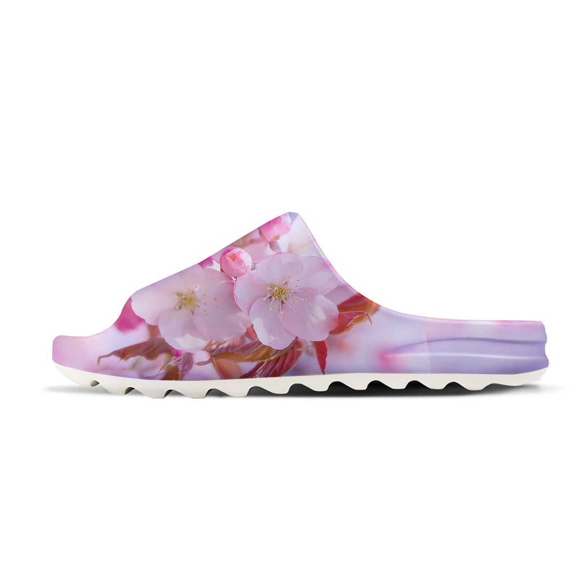 Cherry Blossom Sakura Flower Print Sandals-grizzshop