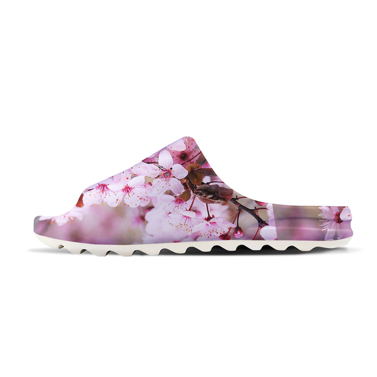 Cherry Blossom Sakura Print Sandals-grizzshop
