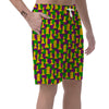 Chess Color Pattern Print Men's Shorts-grizzshop