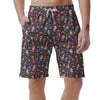 Chess Colorful Pattern Print Men's Shorts-grizzshop