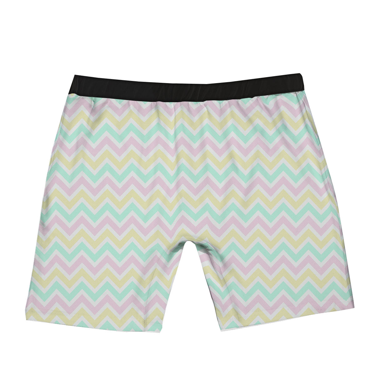 Chevron Pastel Print Pattern Boxer Briefs-grizzshop