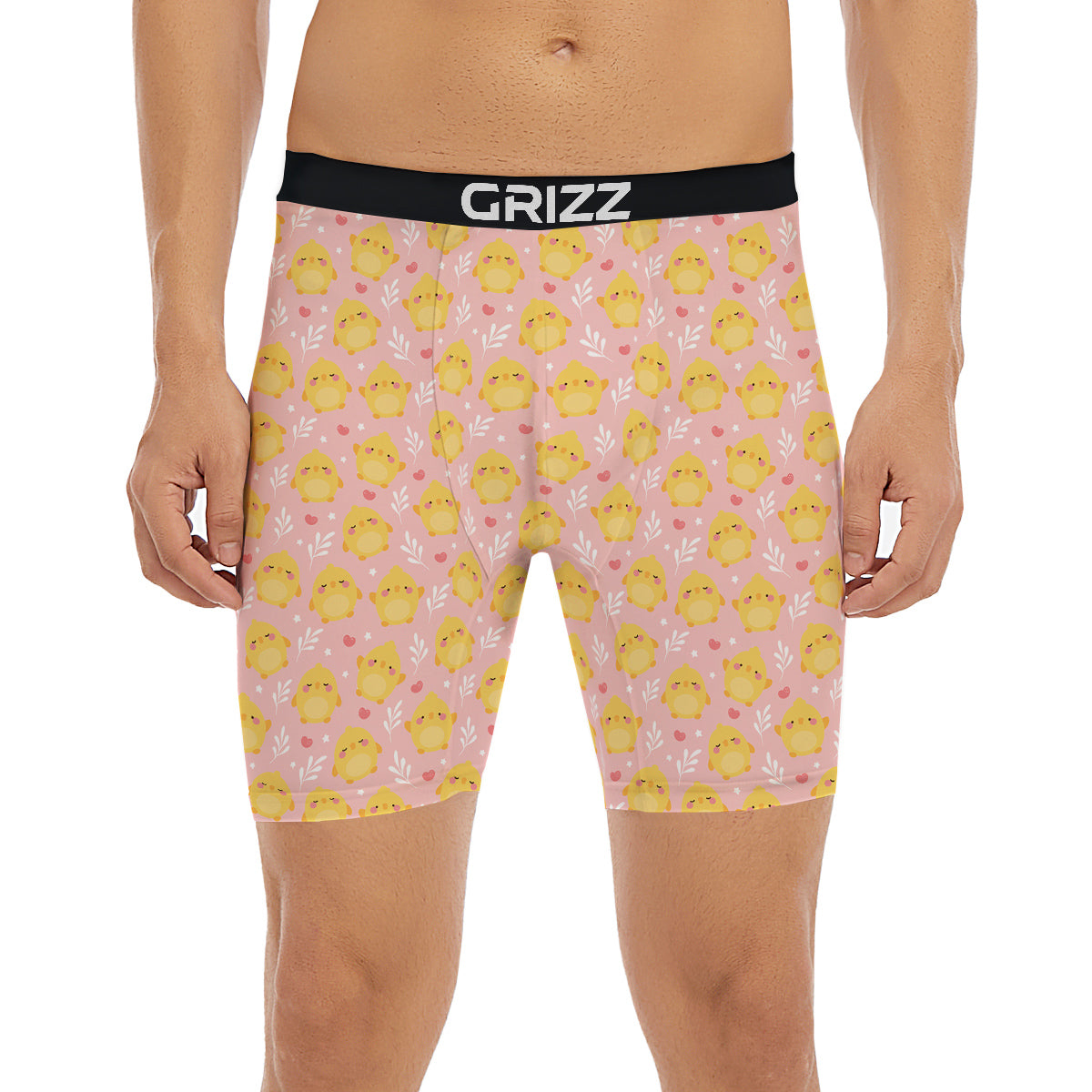 Chicken Cute Print Pattern Boxer Briefs-grizzshop
